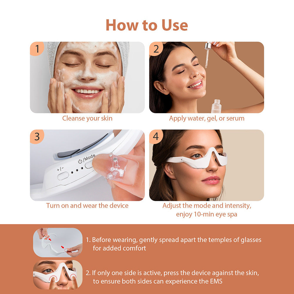 Curve Glam™ Eye Care – Eye Therapy Massager