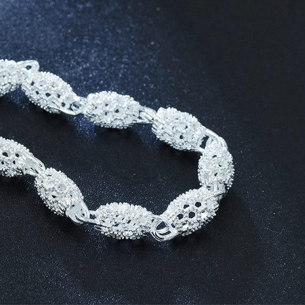 Curve Glam™ Sterling Elegant – Women’s Silver Bracelet