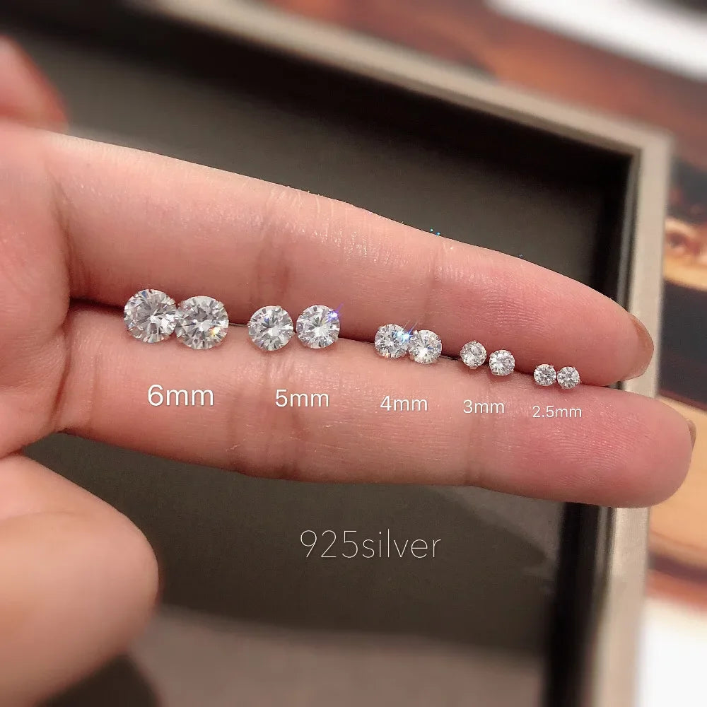 Curve Glam™ Women’s Fashion – Sterling Silver Earrings