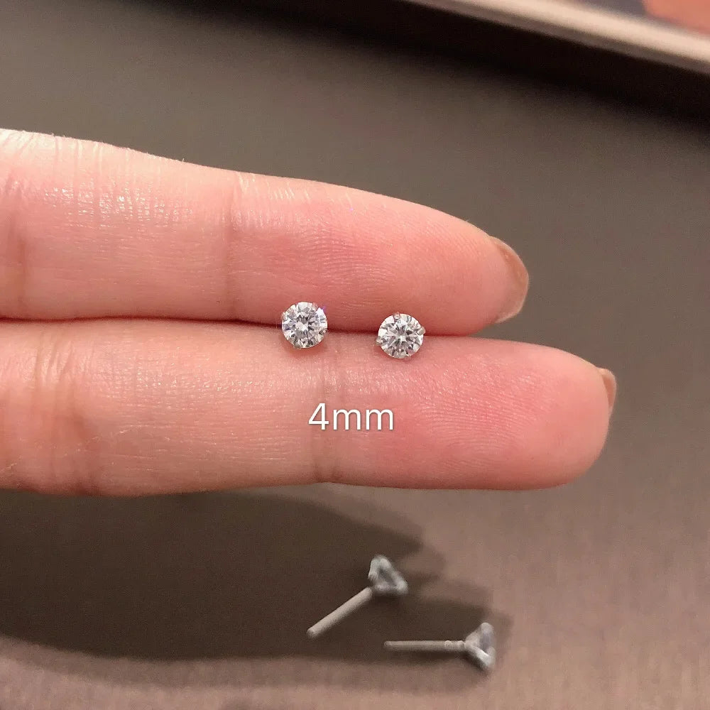 Curve Glam™ Women’s Fashion – Sterling Silver Earrings
