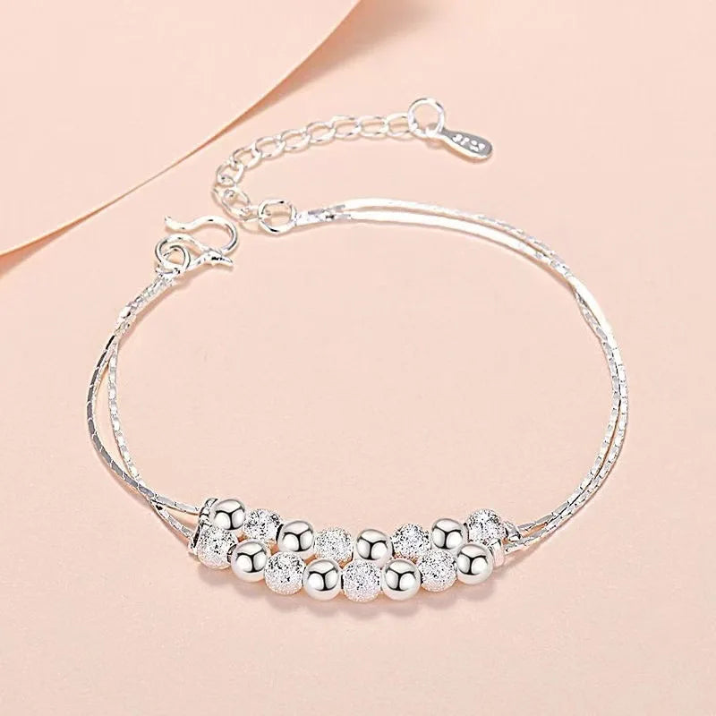 Curve Glam™ Sterling Elegant – Women’s Silver Bracelet