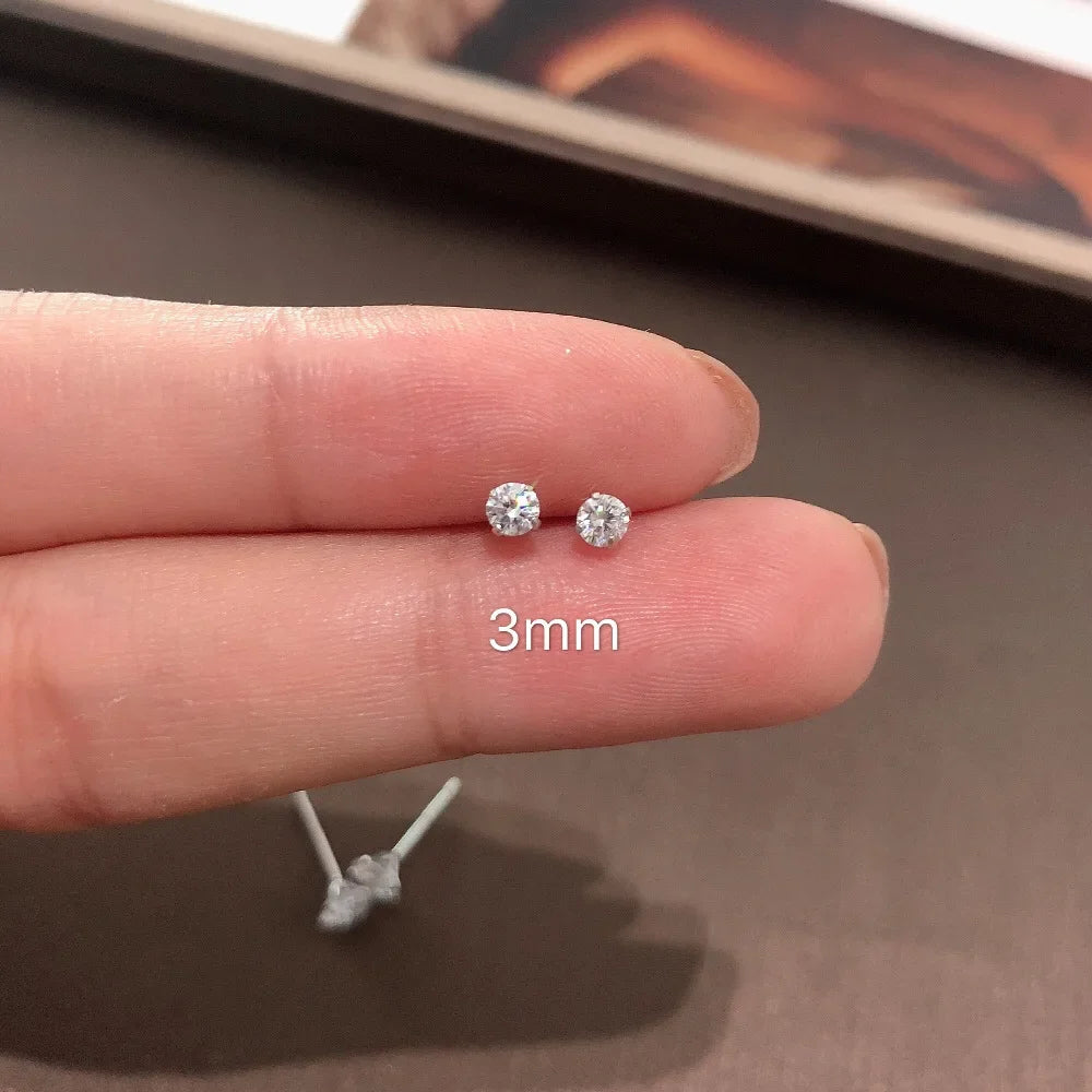 Curve Glam™ Women’s Fashion – Sterling Silver Earrings