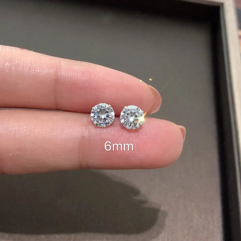 Curve Glam™ Women’s Fashion – Sterling Silver Earrings