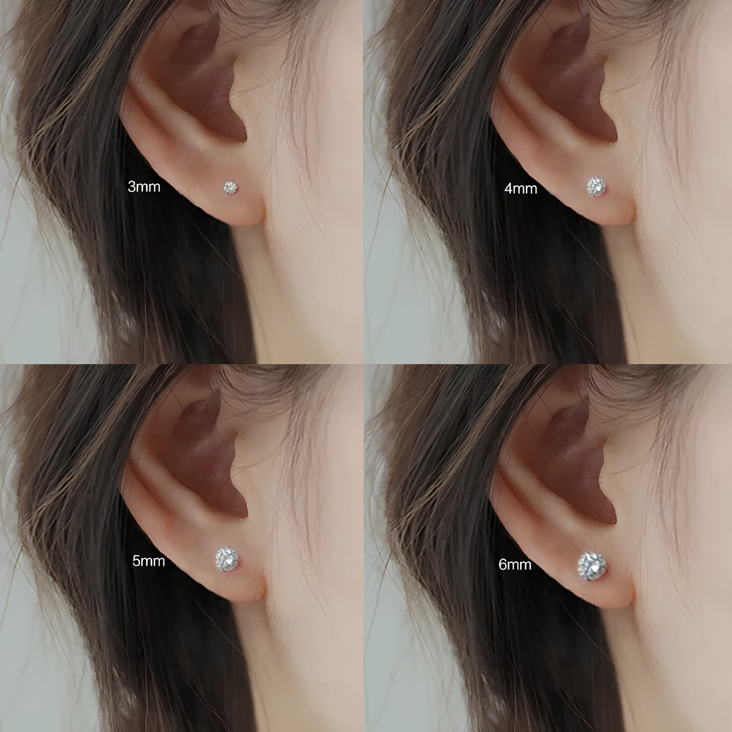 Curve Glam™ Women’s Fashion – Sterling Silver Earrings