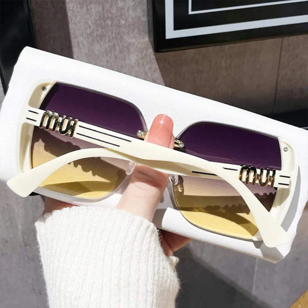 Curve Glam™ Stylish Frame – Women’s Square Sunglasses