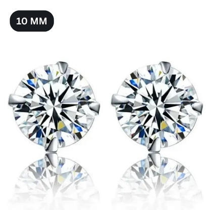 Curve Glam™ Women’s Fashion – Sterling Silver Earrings
