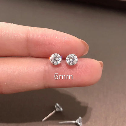 Curve Glam™ Women’s Fashion – Sterling Silver Earrings